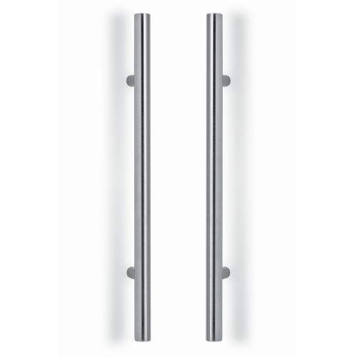 Noxxa deurgreep T-model - 700x78x32mm - h.o.h. 500mm - paar - rvs mat geborsteld product photo