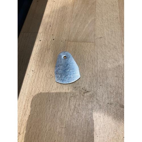 Sleutellabel aluminium v/keuringen 48x1.5mm product photo