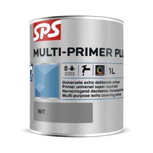 Multi-primer plus basis p binnen/buiten 1l Wit product photo