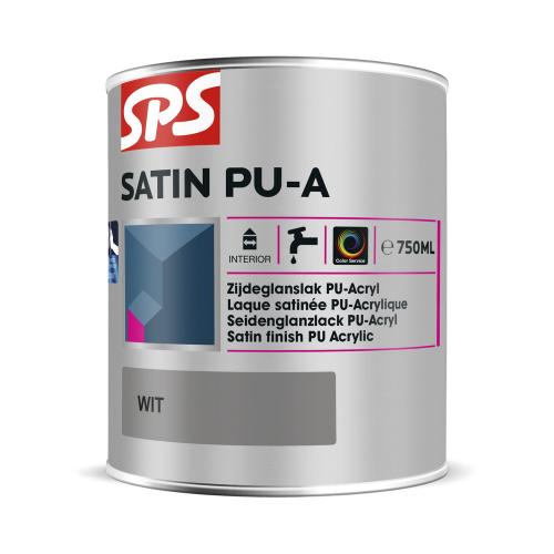 Zijdeglanslak satin pu-a binnen 750ml Wit product photo