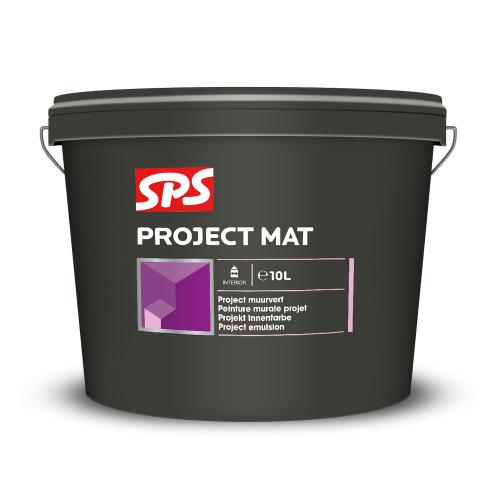 Muurverf project mat wit binnen 10L RAL9010 product photo