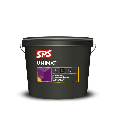 Muurverf unimat binnen 4l Wit product photo