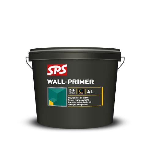 Muurverf wall-primer binnen/buiten 4l Wit product photo