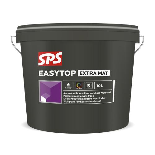 Muurverf easytop extra mat binnen 10l Wit product photo