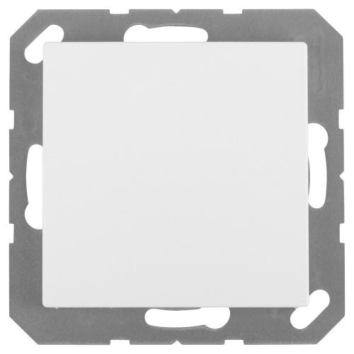 Jung basisunit inbouw blindplaat polar wit serie AS500 Ral 9016 in duurzaam doosje product photo