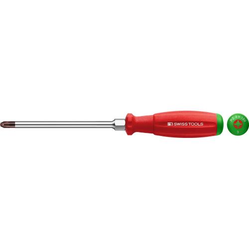 PB Swiss Tools schroevendraaier pozidriv PZ1 80mm 3 componenten greep 8192.1-80 product photo