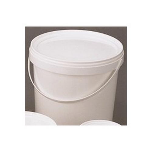 Emmer met deksel wit 10l product photo