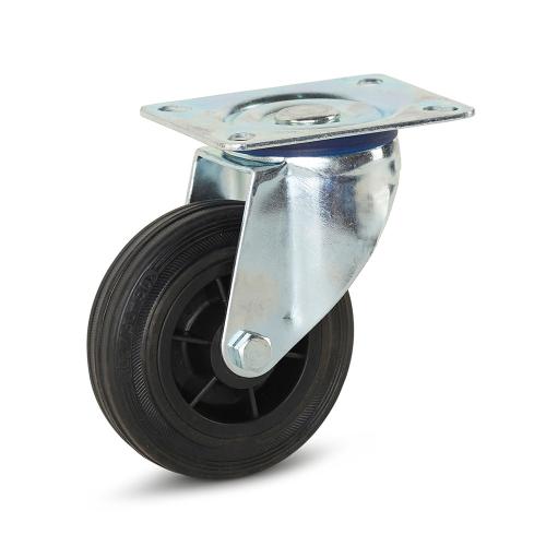 Zwenkwiel rubber 75kg 100mm product photo