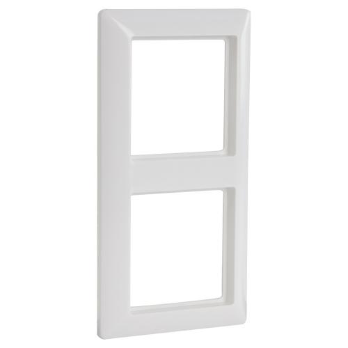 Jung afdekraam inbouw 2 voudig alpine wit serie AS500 Ral 9016 in duurzame verpakking product photo