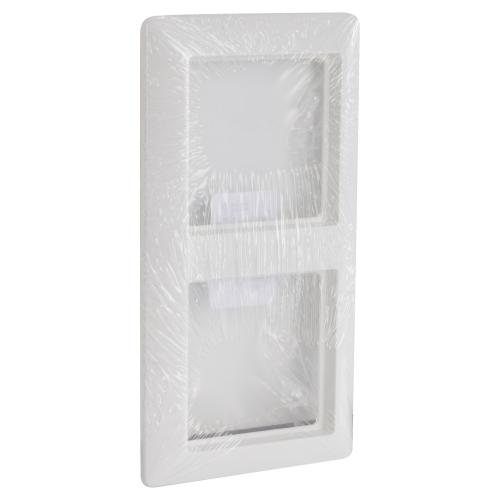 Jung afdekraam inbouw 2 voudig alpine wit serie AS500 Ral 9016 in duurzame verpakking product photo https://media.isero.nl/Isero-IseroNL-Site/images/L/2561196_1.jpg L