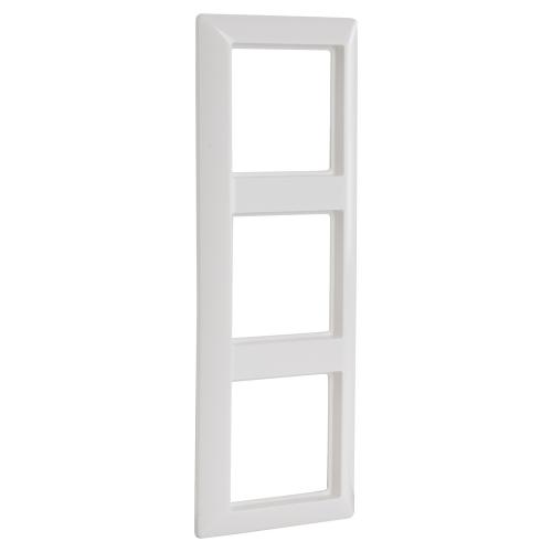 Jung afdekraam inbouw 3 voudig alpine wit serie AS500 Ral 9016 in duurzame verpakking product photo