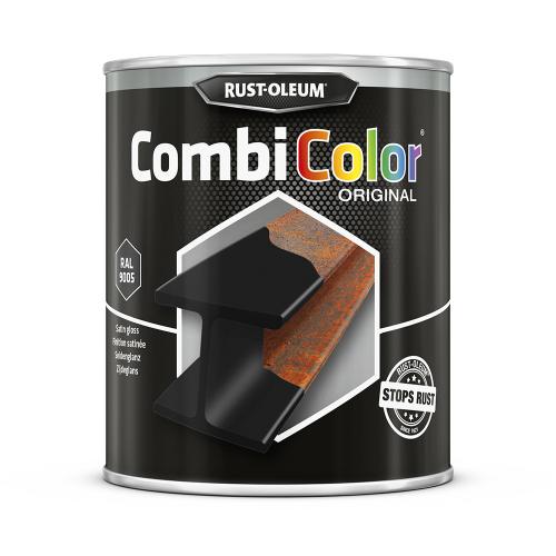 Metaallak zijdeglans 750ml Satin zwart product photo