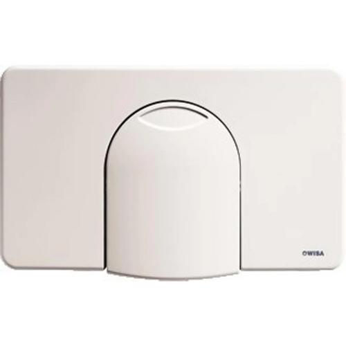 Bedieningspaneel wit kunststof 1 knops v/closet/urinoir Serie 2100 8050420600 product photo