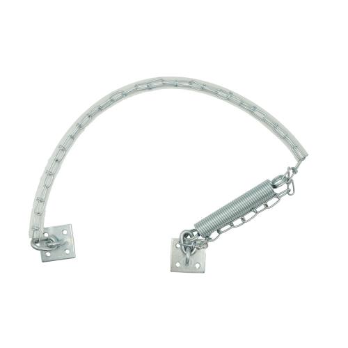 Noxxa stormketting - met kettinghoes en veer - standaard uitvoering - deur tot 40 kg - staal verzinkt product photo