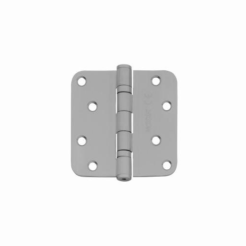 Noxxa kogellagerscharnier - RVS geborsteld - 89x89x2,5mm - afgerond product photo