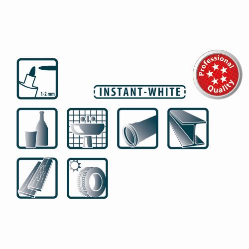 Pica Classic 532/52 permanent pen wit - ronde punt PI53252 product photo https://media.isero.nl/Isero-IseroNL-Site/images/L/2594486_7.jpg L