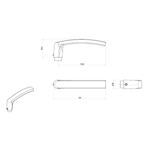 Noxxa deurkruk 172 - F1 blok model - gatdeel product photo https://media.isero.nl/Isero-IseroNL-Site/images/L/2599708_5.jpg L