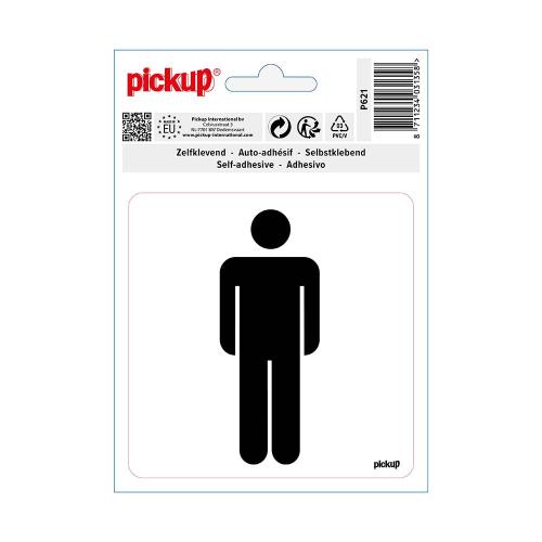 Sticker Heren 100x100 mm product photo