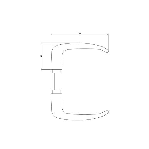Noxxa deurkruk F1 coupe model - deurdikte 62-70mm product photo https://media.isero.nl/Isero-IseroNL-Site/images/L/2610299_5.jpg L