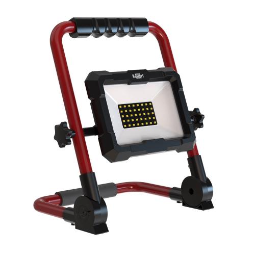 Bouwlamp 18v opvouwbaar aluminium CRi80 Klasse 3 20w 5000K 2000 Lumen IP20 IK07 product photo