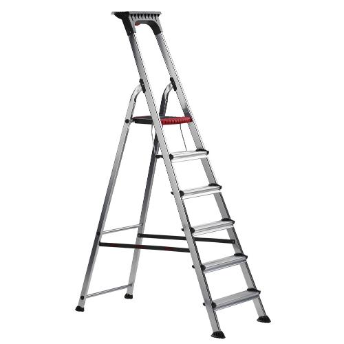 Altrex huishoudtrap enkel oploopbaar dubbele treden 6 (7,3kg) product photo