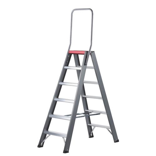 Altrex Professional Falco trap dubbel 2x6 treden gecoat FDO 6 product photo