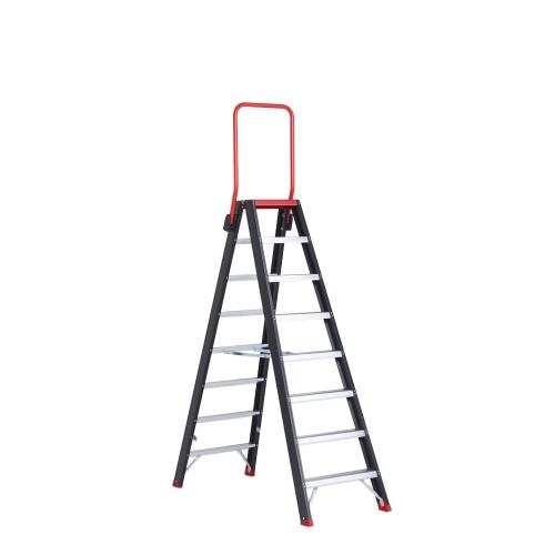 Altrex trap dubbel 8 treden zwart (16,4kg) Taurus TDO product photo