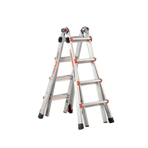 Altrex telescopische vouwladder aluminium 4x4 treden Little Giant Velocity product photo