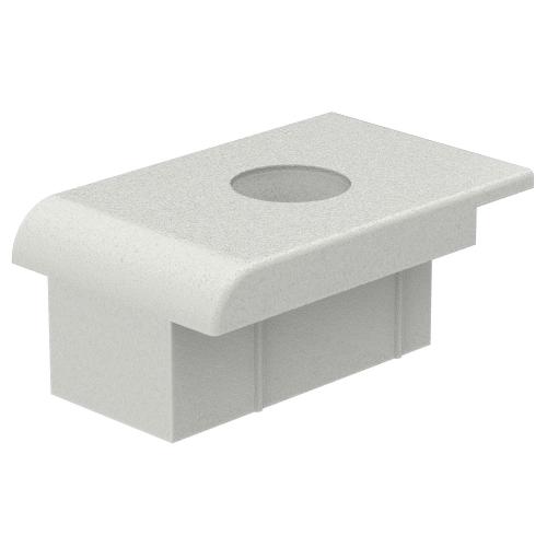 Noxxa eindstuk voor renovatie meerpuntssluiting - afgerond - bovenzijde voorplaat 20mm product photo