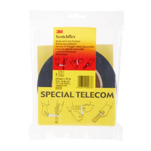 3M™ klittenband 20mm zwart op rol 10m Scotchflex KLETT product photo https://media.isero.nl/Isero-IseroNL-Site/images/L/2657921_2.jpg L