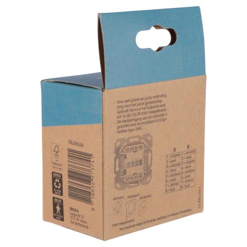 Ion wandcontactdoos inbouw 1 voudig 2x cat 6 alpin wit V1,J1 serie 13.300.114 in Dsje Modulair 30 Gr product photo https://media.isero.nl/Isero-IseroNL-Site/images/L/2702764_4.jpg L