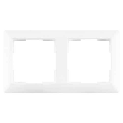 Ion afdekraam inbouw 2 voudig alpin wit J1 serie Los 80.301.214 product photo