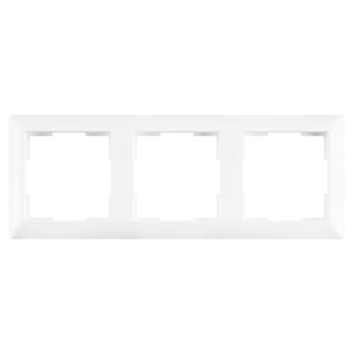 Ion afdekraam inbouw 3 voudig alpin wit J1 serie Los 80.301.314 product photo