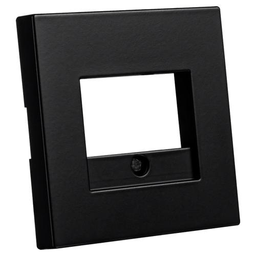 Ion bedieningselement centraalpl.charger Usb A+C Tae mat zwart V1,J1 serie 20.300.516 in Doosje product photo https://media.isero.nl/Isero-IseroNL-Site/images/L/2702798_1.jpg L