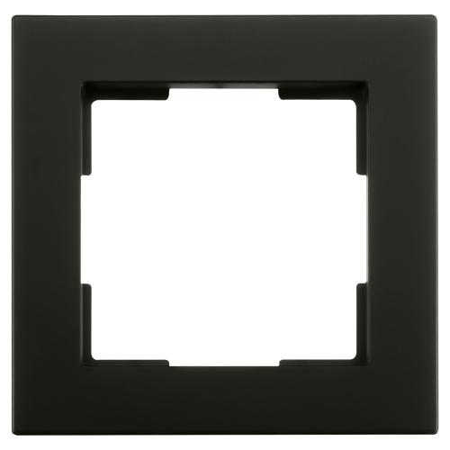 Ion afdekraam inbouw 1 voudig mat zwart V1 serie Los 80.300.120 product photo