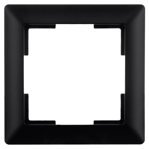 Ion afdekraam inbouw 1 voudig mat zwart J1 serie Los 80.301.116 product photo