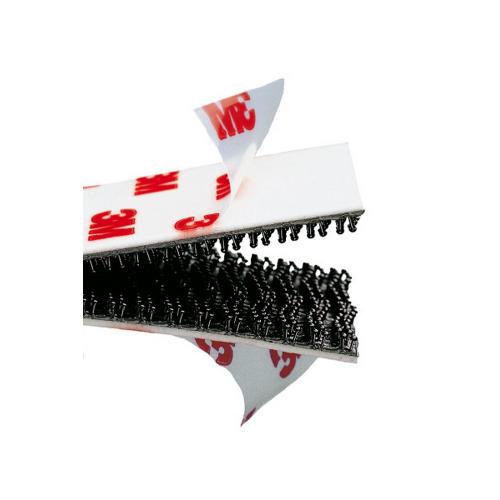 3M™ klikband 25mm zwart in hersluitbare dispenser op rol 2.5m Dual Lock product photo