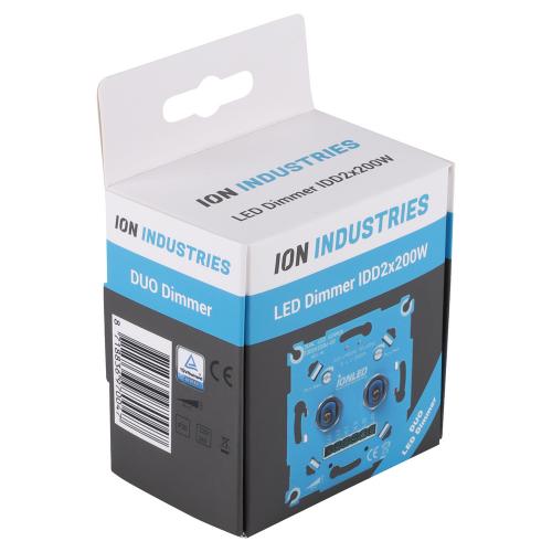 Ion dimmer inbouw v/alle dimbare lichtbronnen Duo 2x200w V1/J1/E1 Druk Wissel IDD Draai 90.200.010 product photo https://media.isero.nl/Isero-IseroNL-Site/images/L/2722956_1.jpg L
