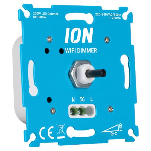 Ion dimmer inbouw v/alle dimbare lichtbronnen 0.3-200w Wifi V1/J1/E1 Druk Wissel IWD Draai 90.400.020 product photo https://media.isero.nl/Isero-IseroNL-Site/images/L/2722958_3.jpg L