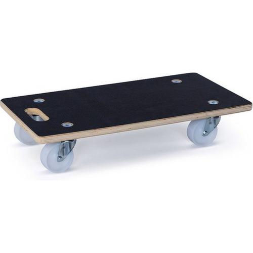 Verhuisplateau zgn. hondje 58x29cm 250kg Multiplex antislip. PP zwenkwiel 75mm product photo https://media.isero.nl/Isero-IseroNL-Site/images/L/2730849_2.jpg L