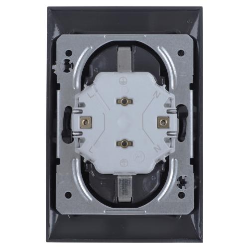 Hager Berker wandcontactdoos inbouw 2 voudig met randaarde mat antraciet serie S1 Ral 7021 in duurzaam doosje product photo https://media.isero.nl/Isero-IseroNL-Site/images/L/2730871_3.jpg L