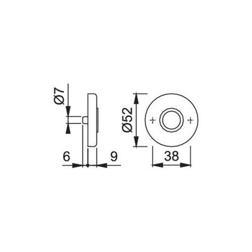 Rozetten F1 kruk rond product photo https://media.isero.nl/Isero-IseroNL-Site/images/L/275421_1.jpg L