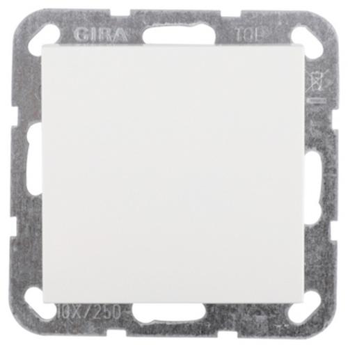 Gira basisunit schakelaar inbouw wissel Ral 9010 polar wit serie SY55 basiselement duurzaam doosje product photo