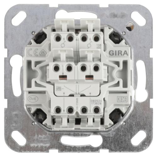 Gira basisunit schakelaar inbouw wissel/wissel Ral 9010 polar wit serie SY55 basiselement duurzaam doosje product photo https://media.isero.nl/Isero-IseroNL-Site/images/L/2763675_6.jpg L