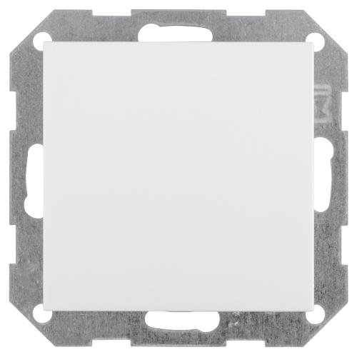 Gira basisunit inbouw blindplaat polar wit serie SY55 Ral 9010 in duurzaam doosje product photo