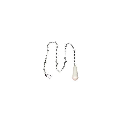 Closettrekker wit met ketting plieger product photo