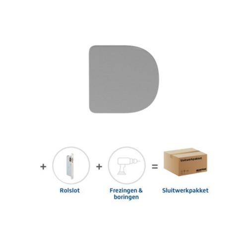 Skantrae hang- en sluitwerk pakket 2197 ARC deurknop+rol rvs product photo