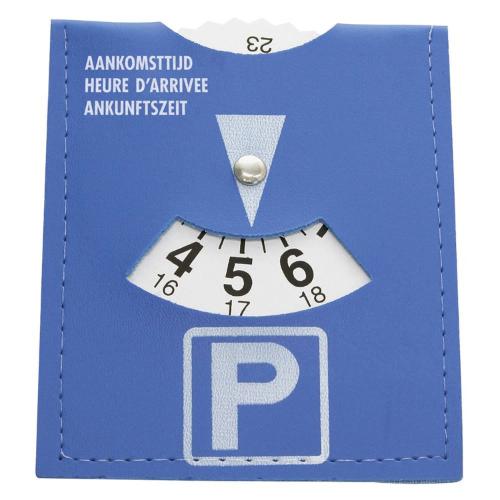 Parkeerschijf blauw vinyl product photo