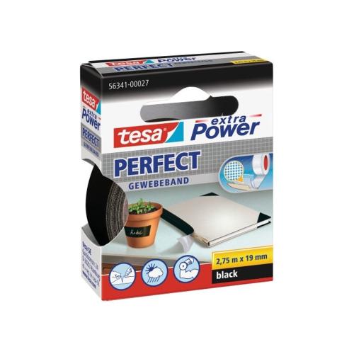 Tesa extra power perfect 2.75m 19mm zwart product photo