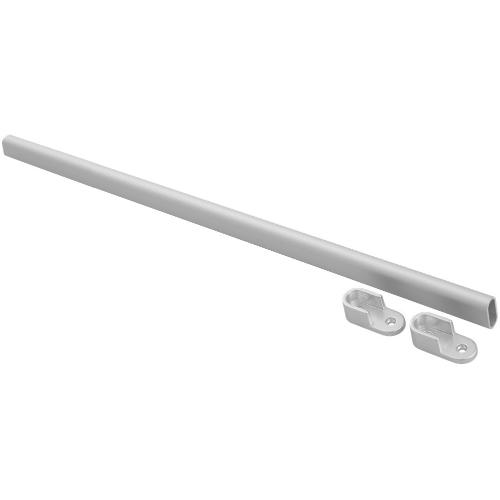 Garderobeset hermeta roede 100cm + 2 steunen product photo